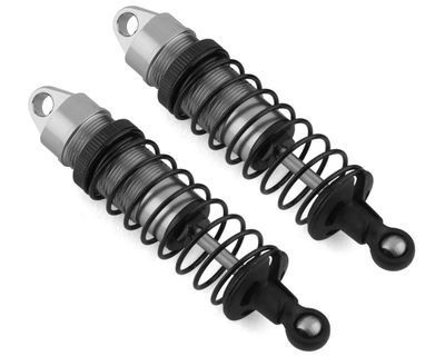 #LOS314004 Losi Mini-T 2.0 Aluminum Front Shock Assembly (Silver) (2)