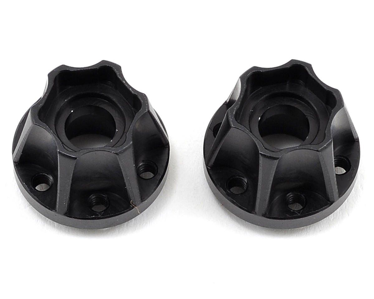 #VPS07114 Vanquish Products SLW 600 Hex Hub Set (Black) (2) (0.600" Width)