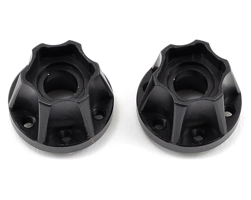 #VPS07114 Vanquish Products SLW 600 Hex Hub Set (Black) (2) (0.600" Width)