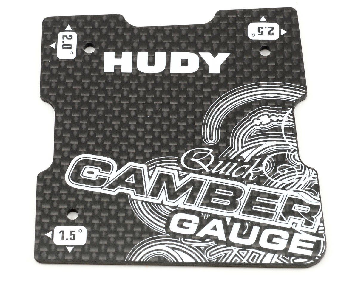 Hudy Graphite 1/10 Touring Quick Camber Gauge (1.5°; 2°; 2.5°) #HUD107750
