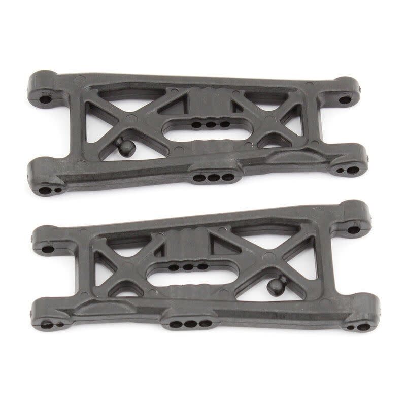 Team Associated RC10B6 Factory Team Carbon Front Suspension "Flat" Arms #91871