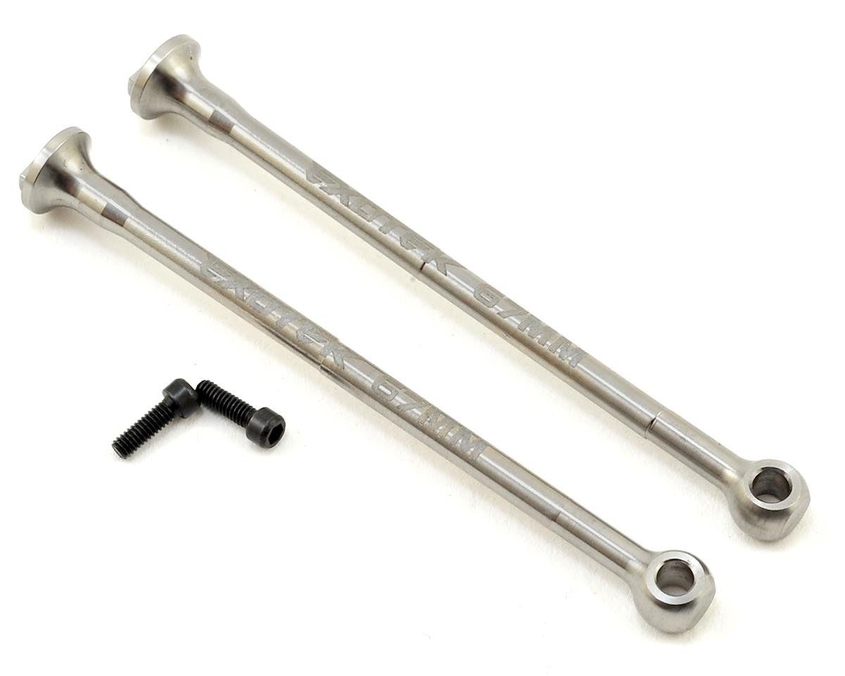 Exotek HD Bi-Metal Titanium 67mm Puck Bones (2) #1782