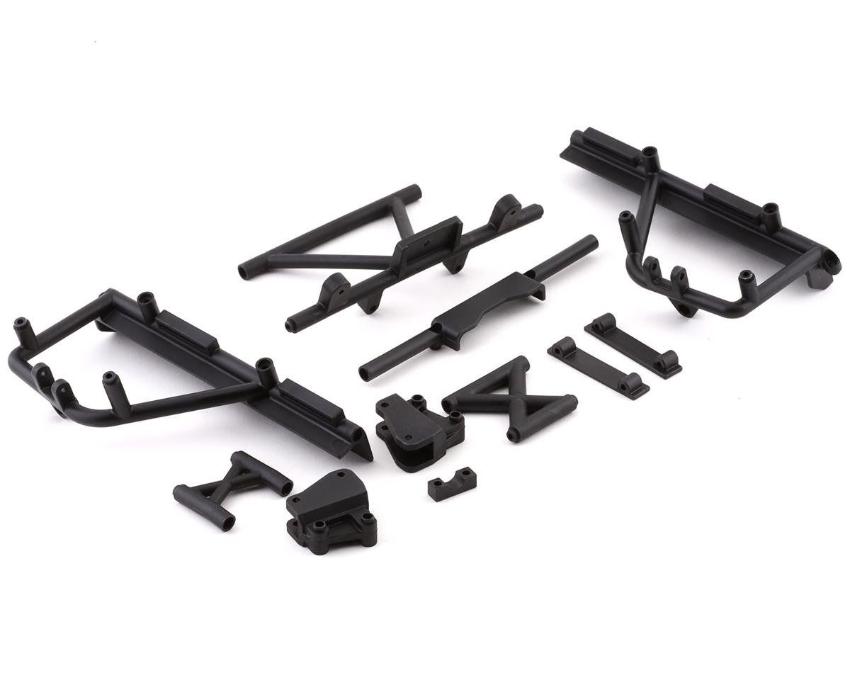 #AXI231034 Axial RBX10 Ryft Cage Supports &amp; Battery Tray (Black)