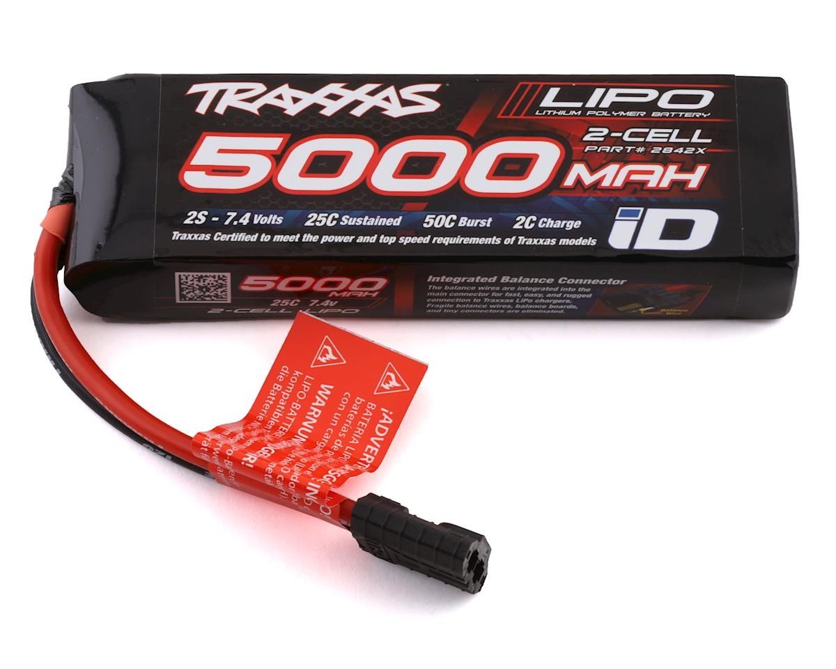 #2842X Traxxas 2S "Power Cell" 25C Lipo Battery w/iD Traxxas Connector (7.4V/5000mAh)