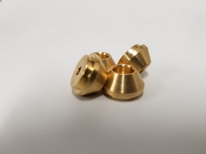 Beef Tubes Traxxas TRX-4 Spring Beef Tips (Brass) #BT006TRXB