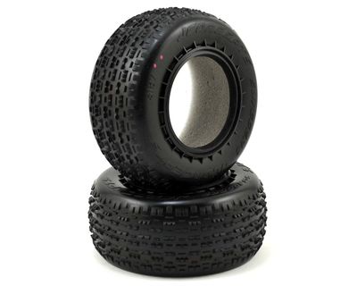 #3187-010 JConcepts Swaggers Carpet Short Course Front Tires (2) (Pink)