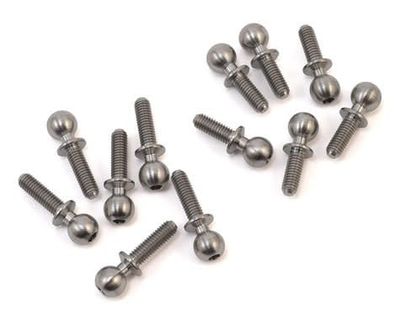 #LNS7705  Lunsford B6.1/B6.1D Broached Titanium Ball Stud Kit (12)