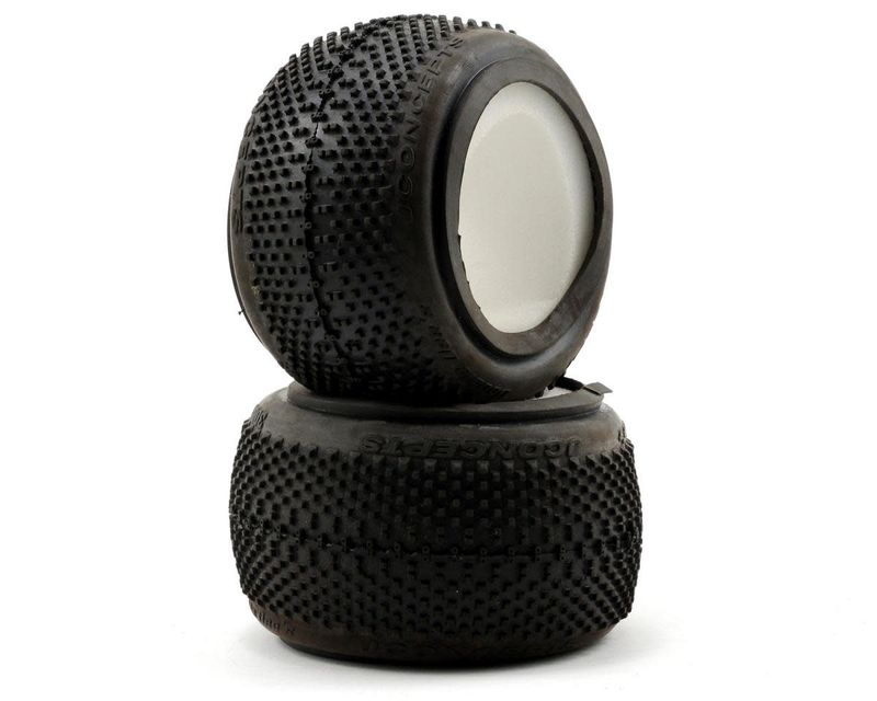 #3003-02 JConcepts Double Dee's 2.2" 4WD 1/10 Front Buggy Tires (2) (Green)