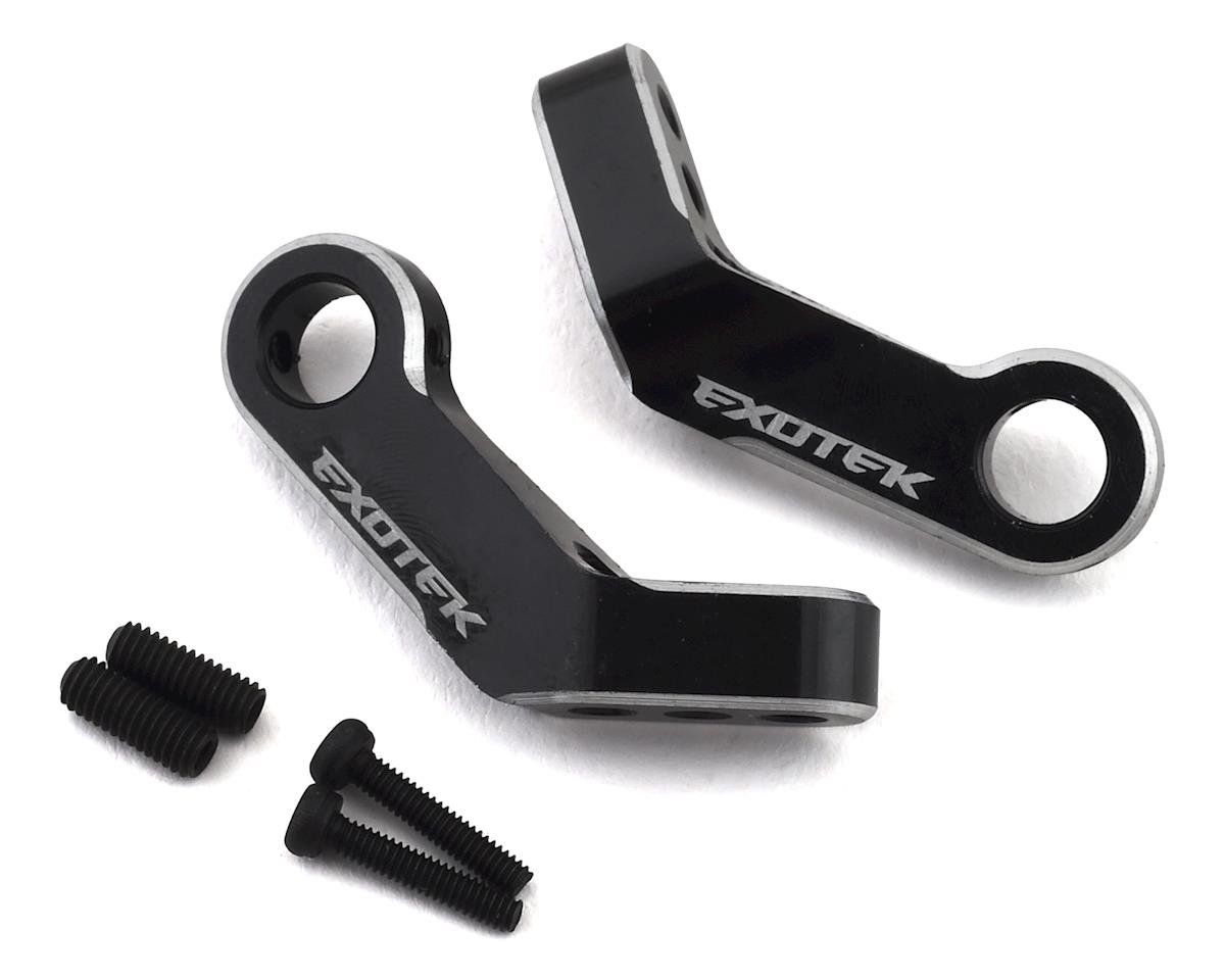 Exotek TLR 22 Drag Racing Rear Body Mount Set (Black) #1955