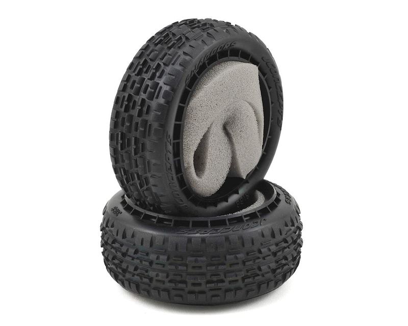 #3166-010 JConcepts Swaggers Carpet 2.2" 1/10 4WD Buggy Front Tires (2) (Pink)
