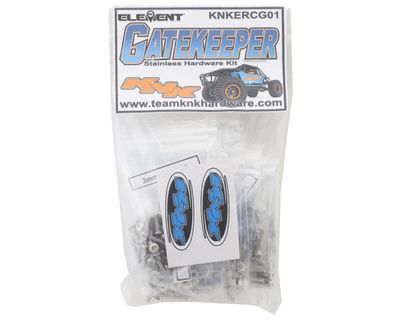#KNKERCG01 Team KNK Element RC Gatekeeper Stainless Hardware Kit
