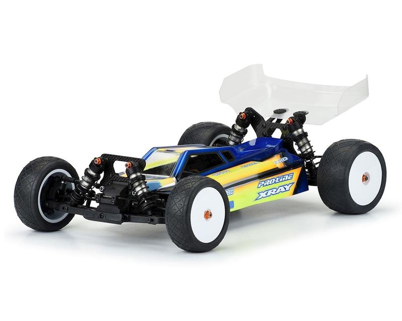 Pro-Line XRAY XB4 Lightweight Axis Body (Clear) #3556-25