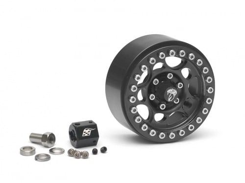 Boom Racing Sandstorm Krait 1.9" Beadlock Spare Wheel (Black) (1) #BRW780901-1BK