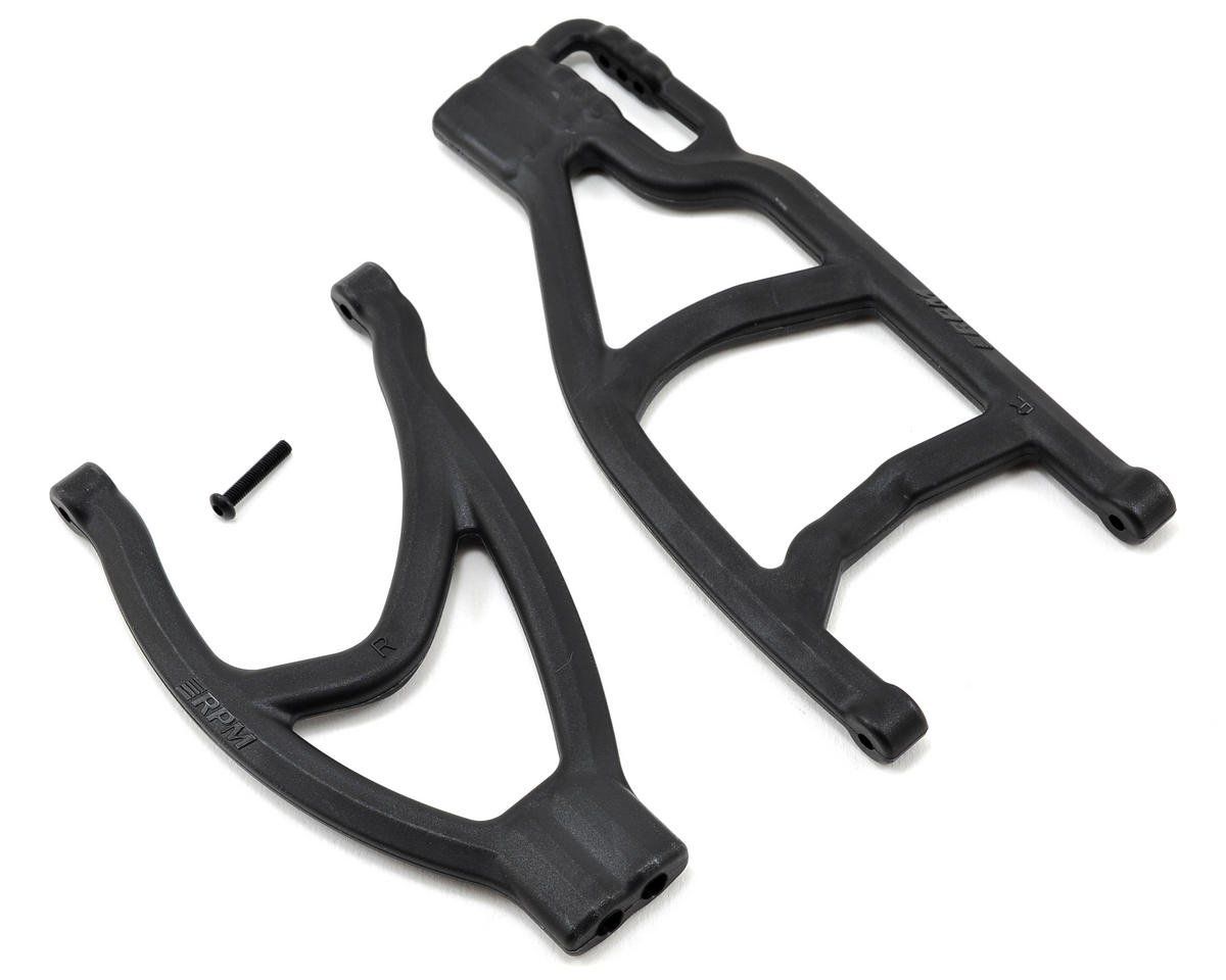 RPM Traxxas Revo/Revo 2.0/Summit Extended Rear Right A-Arms (Black) #70482