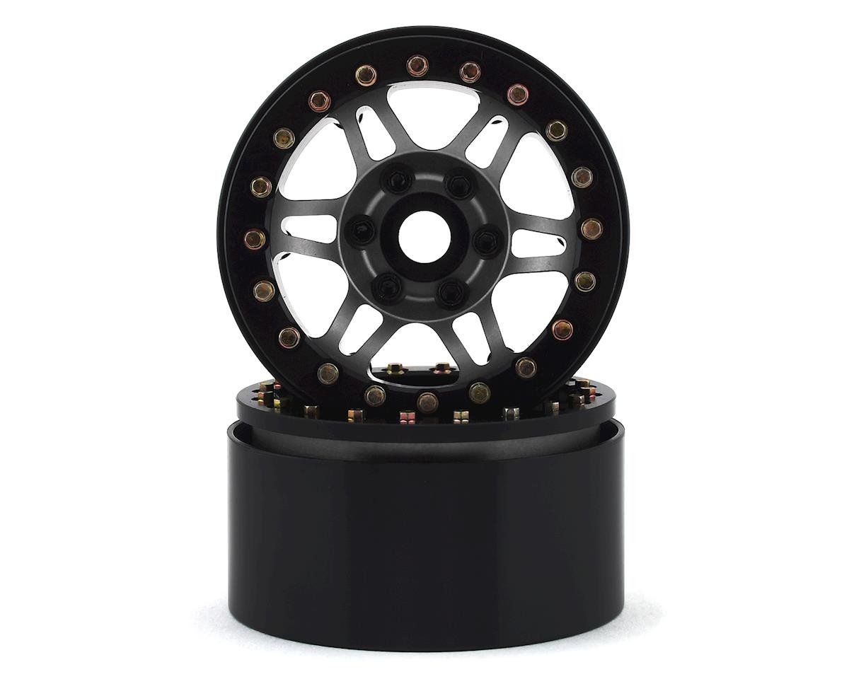 #SSD00386 SSD RC 1.9” Prospect Beadlock Wheels (Grey) (2)