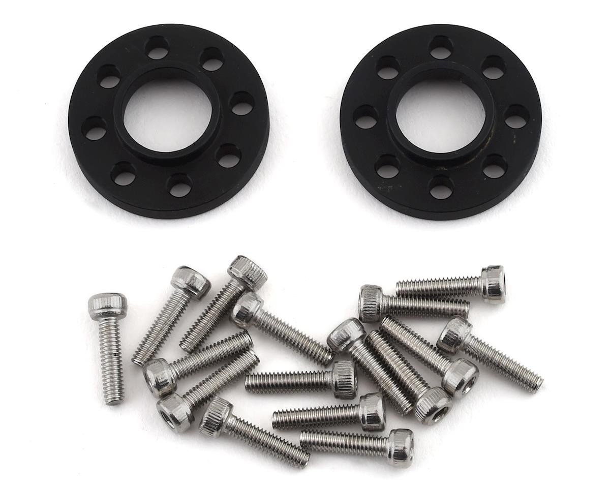 #KNKHSP006 Team KNK 8 Lug KNK Wheel Hub Spacers (Black) (2)