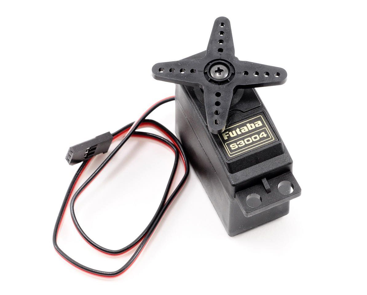 Futaba S3004 Standard Light Weight Ball Bearing Servo #01102163-1
