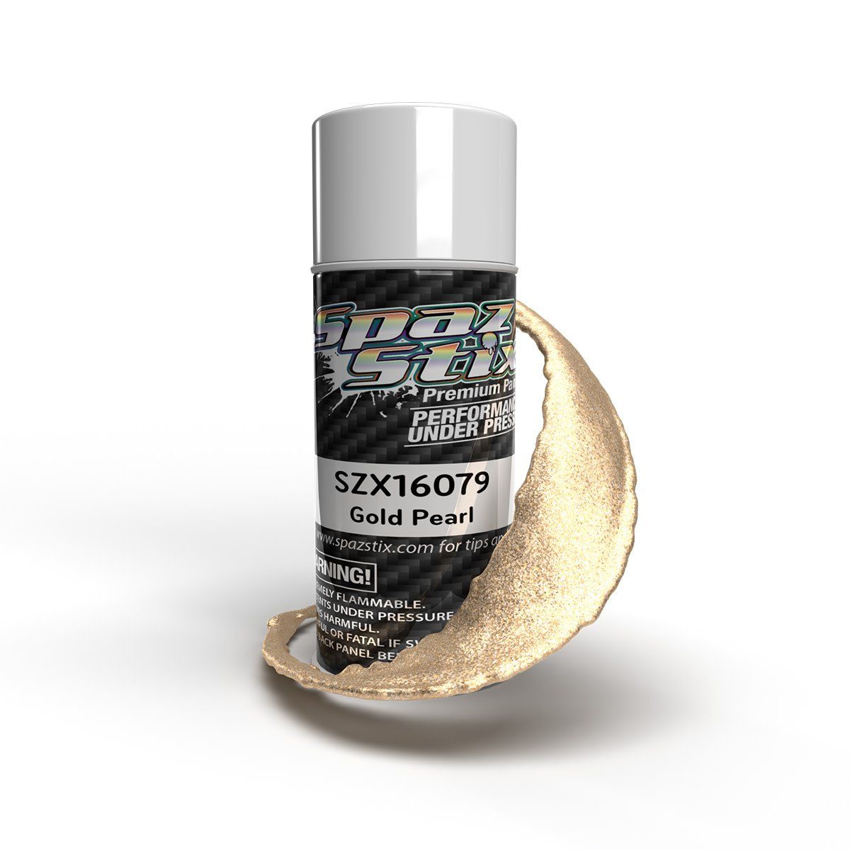 #16079 Spaz Stix "Gold Pearl" Spray Paint (3.5oz)