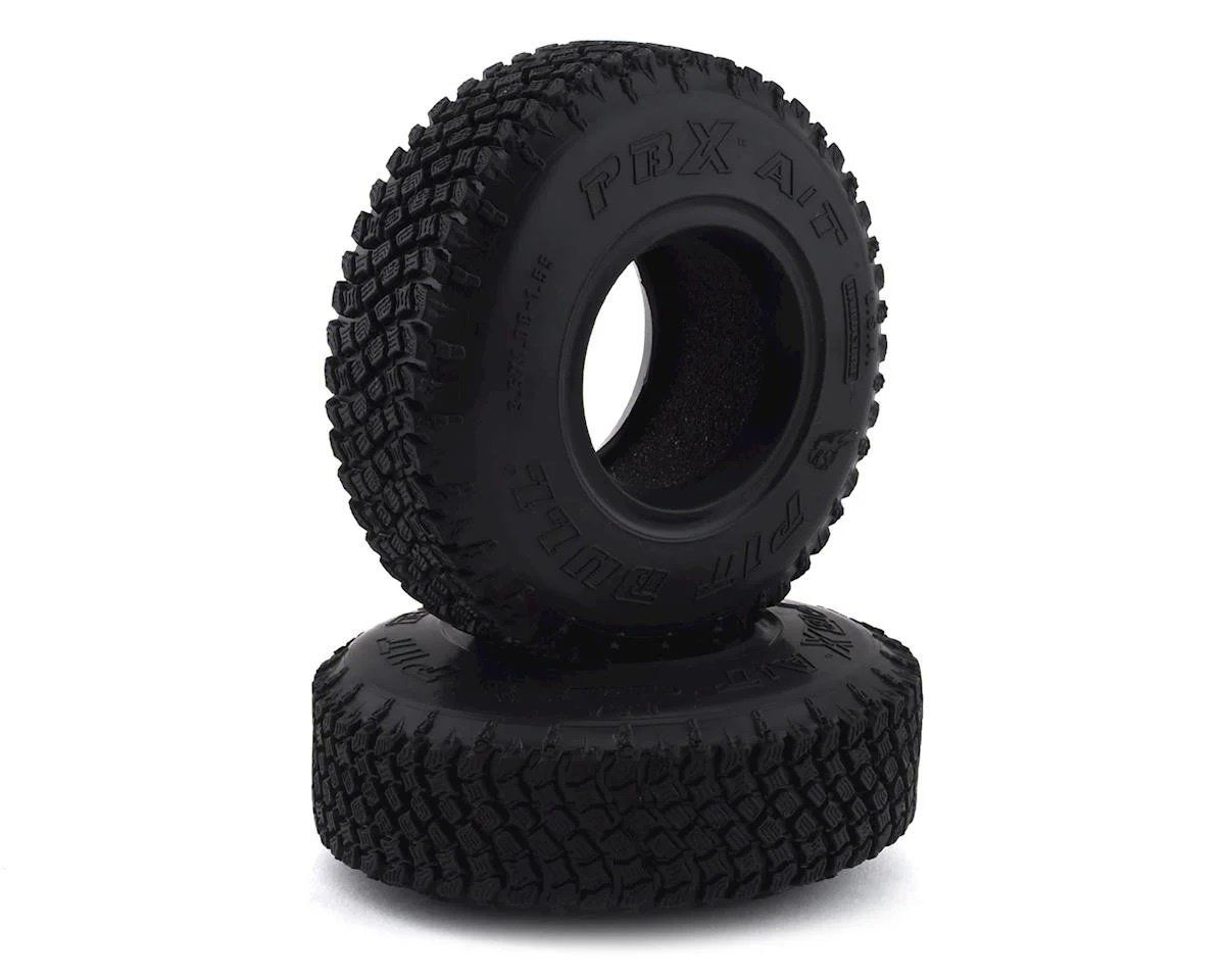 #PB9019AK  Pit Bull Tires PBX A/T 1.55 Scale Rock Crawler Tires w/Foams (2) (Alien)