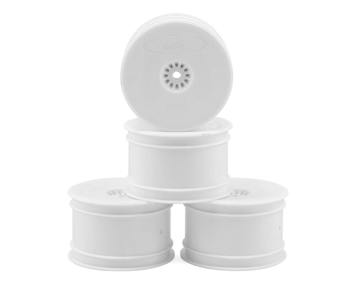 DE Racing Speedline 2.2" 1/10 Buggy Rear Wheels (4) (B6/B74/22/22-4) (White) w/12mm Hex #DER-SB4-ARW