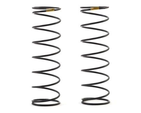 #91841 Team Associated 12mm Rear Shock Spring (2) (Yellow/2.30lbs) (61mm Long)