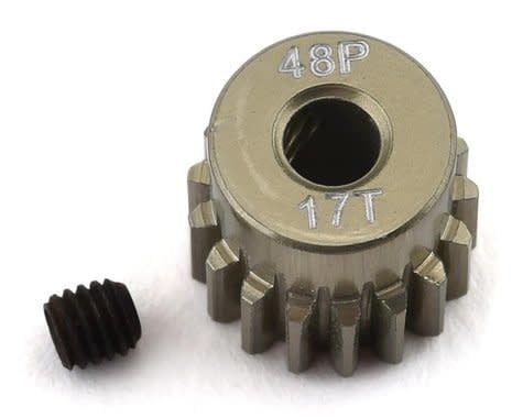 #PTK-8604 ProTek RC 48P Lightweight Hard Anodized Aluminum Pinion Gear (3.17mm Bore) (17T)