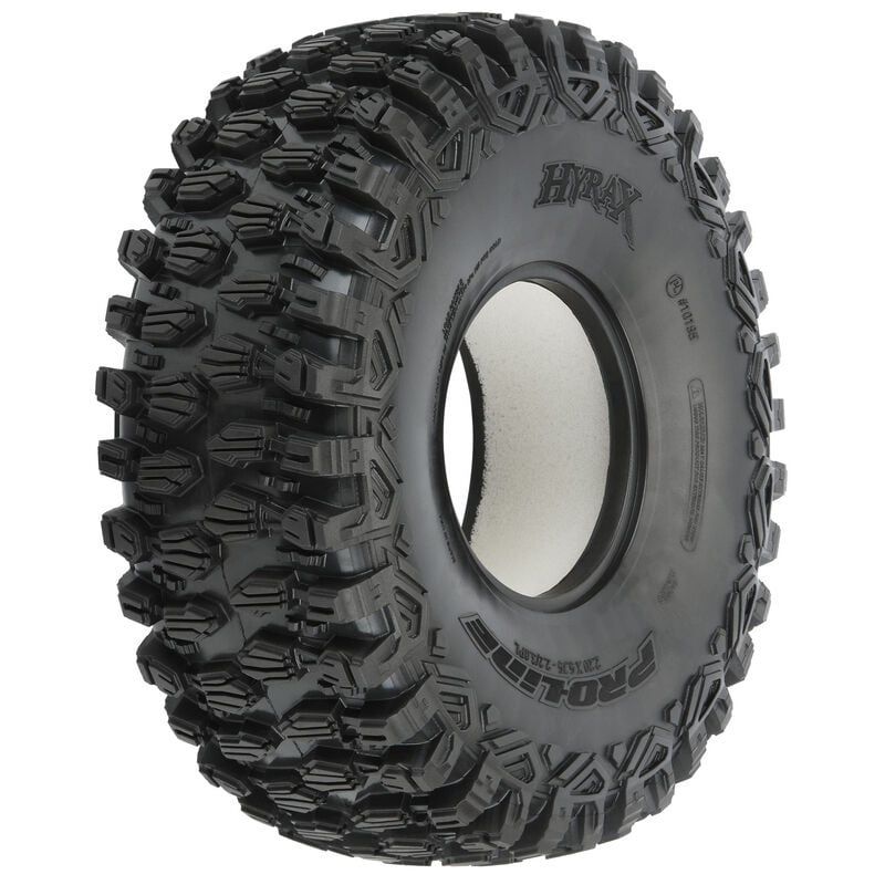 #10195-14 Pro-Line 1/10 Hyrax U4 2.2"/3.0" Rock Racing Tires (2) (G8)