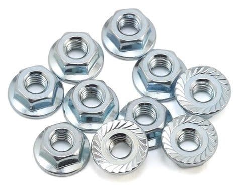 Team Associated M4 Serrated Wheel Nuts (10) #91826