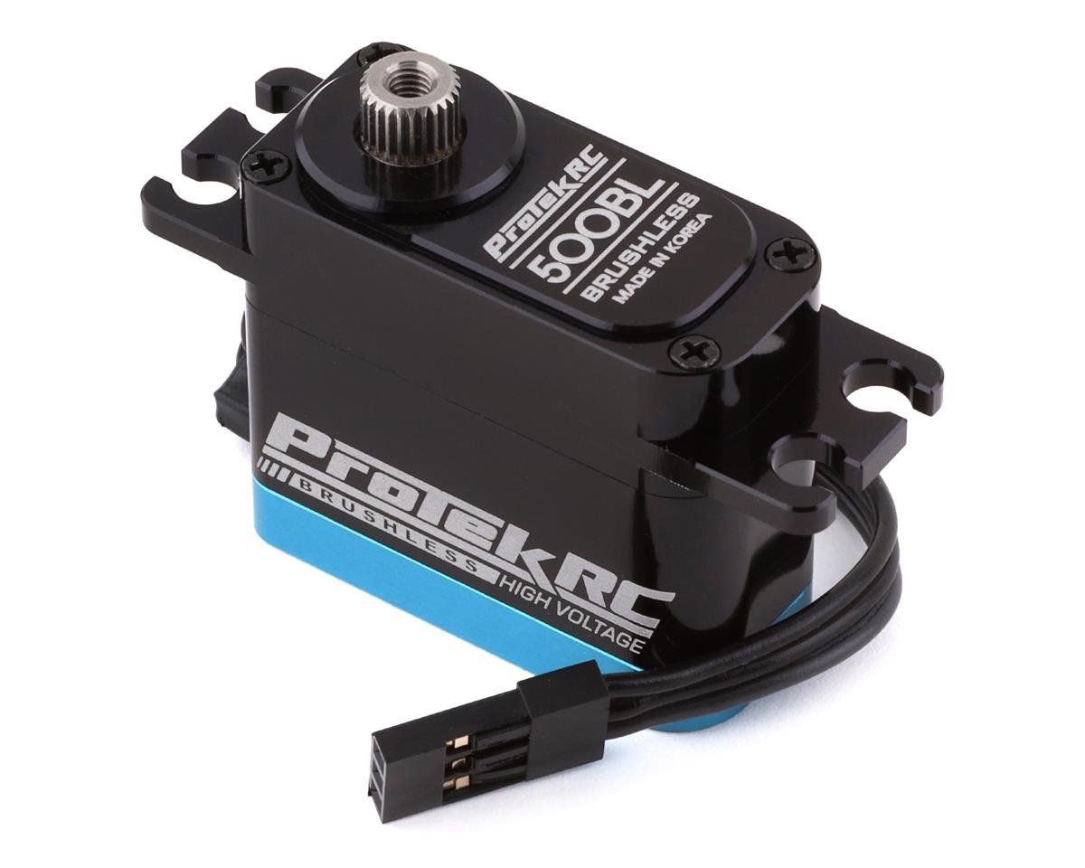 #PTK-500BL ProTek RC 500BL "Black Label" High Torque Brushless Mini Servo (High Voltage/Metal Case)
