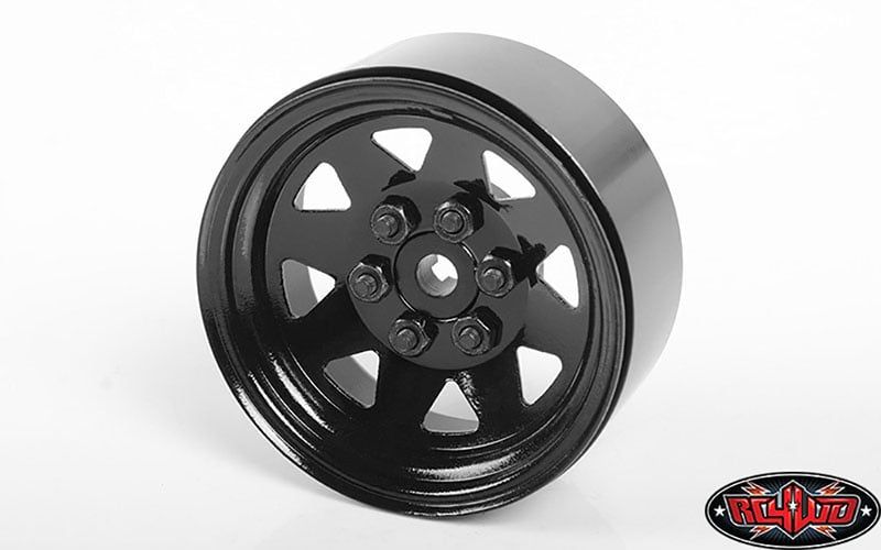 #Z-W0130 RC4WD 6 Lug Wagon 1.9" Stamped Beadlock Wheel (Black)