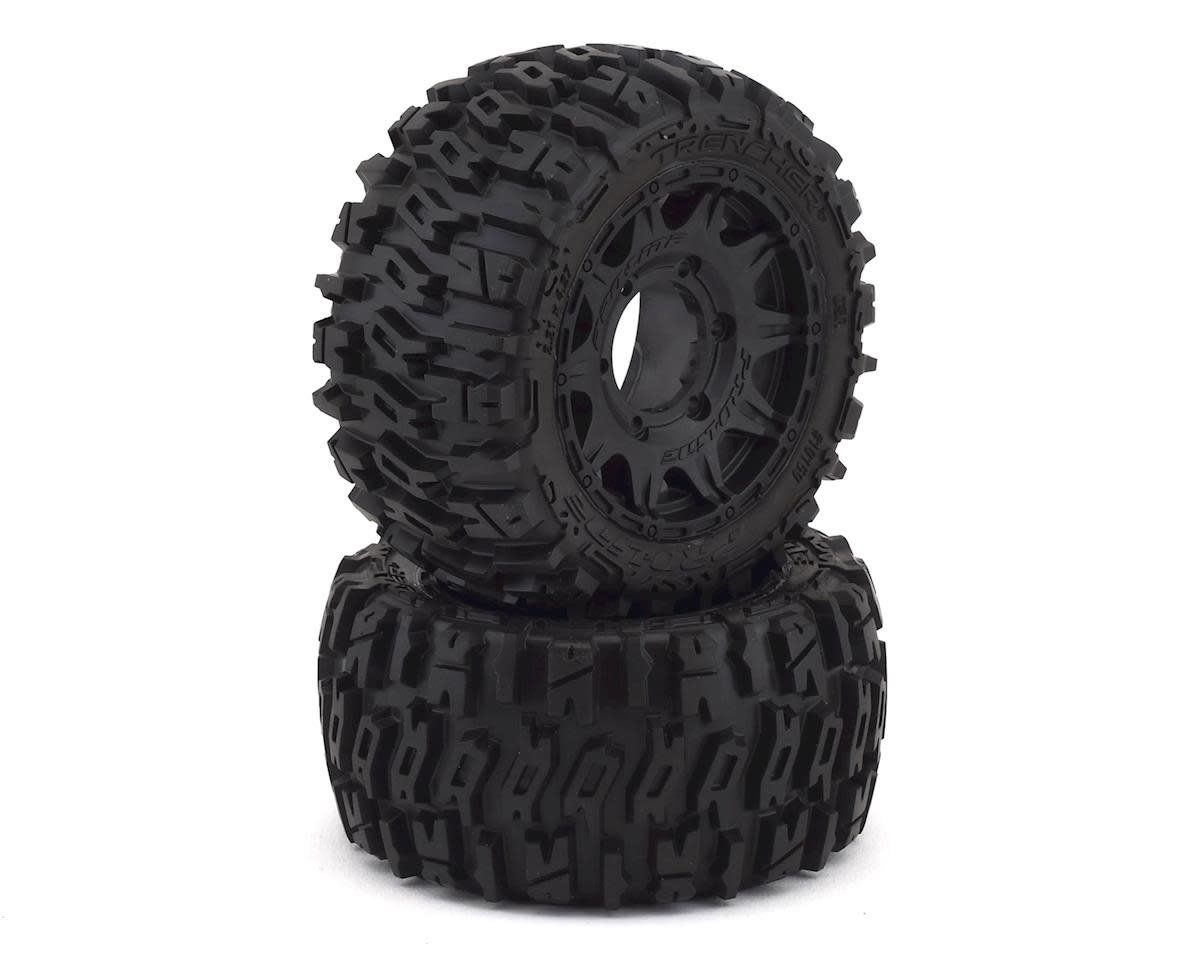 #PRO1015910  ProLine Trencher LP 2.8" Mounted Raid Black 6 x 30 Tires, F/R (2 )
