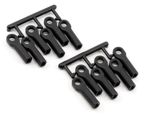 RPM Long Traxxas Turnbuckle Rod End Set (Black) (12) #80512
