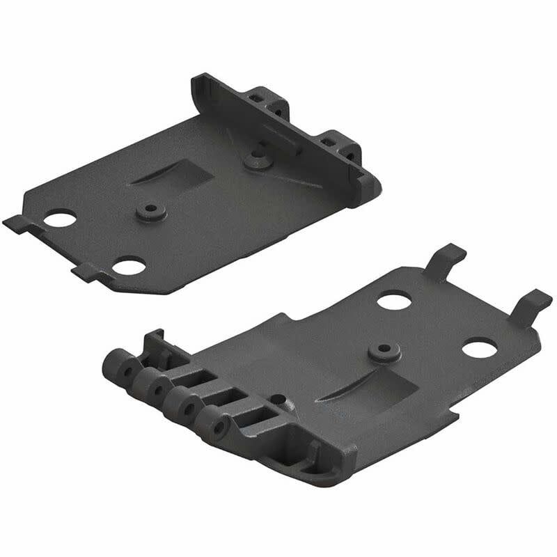 Arrma F/R Lower Skidplate (2): 4x4 Senton Mega #AR320419
