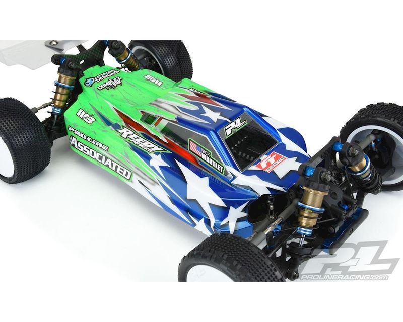 #3543-25 Pro-Line Associated RC10 B74 Axis Lightweight Body (Clear)