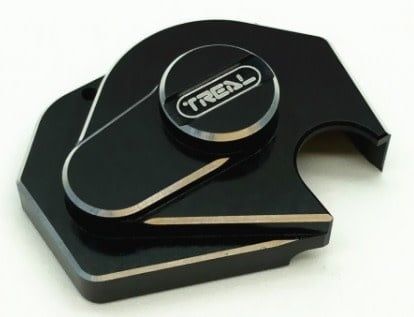 #X002MDKZFJ Treal Hobby Axial SCX24 Aluminum Gearbox Cover (Black)