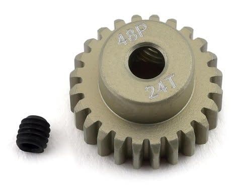 #PTK-8611 ProTek RC 48P Lightweight Hard Anodized Aluminum Pinion Gear (3.17mm Bore) (24T)