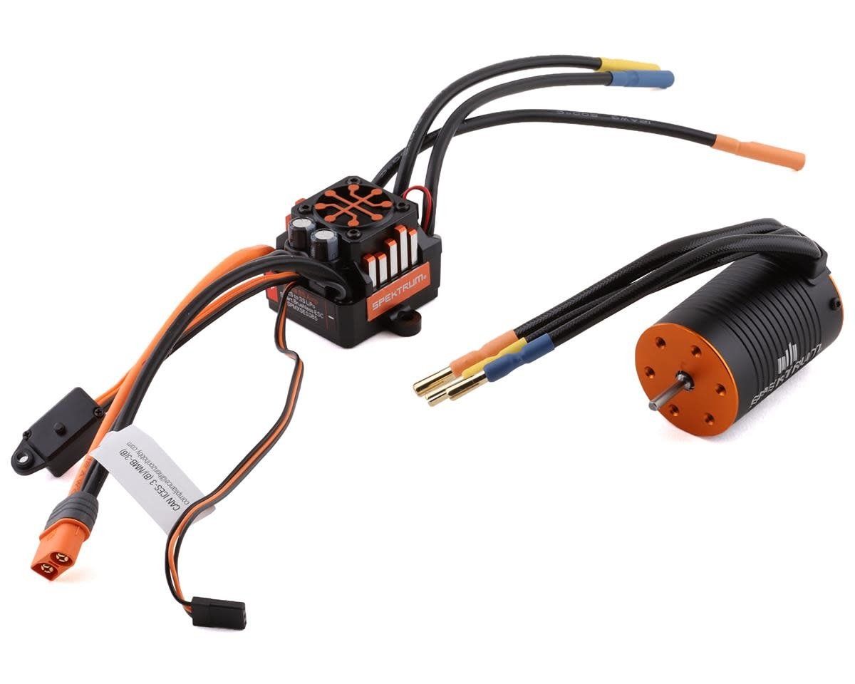 #SPMXSEMC02 Spektrum RC Firma 85A Sensorless Brushless Smart ESC &amp; Motor Combo (4000Kv)