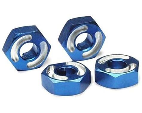 #4954X Traxxas Aluminum Hex Wheel Hubs w/2.5x12mm Axle Pins (Blue) (4)