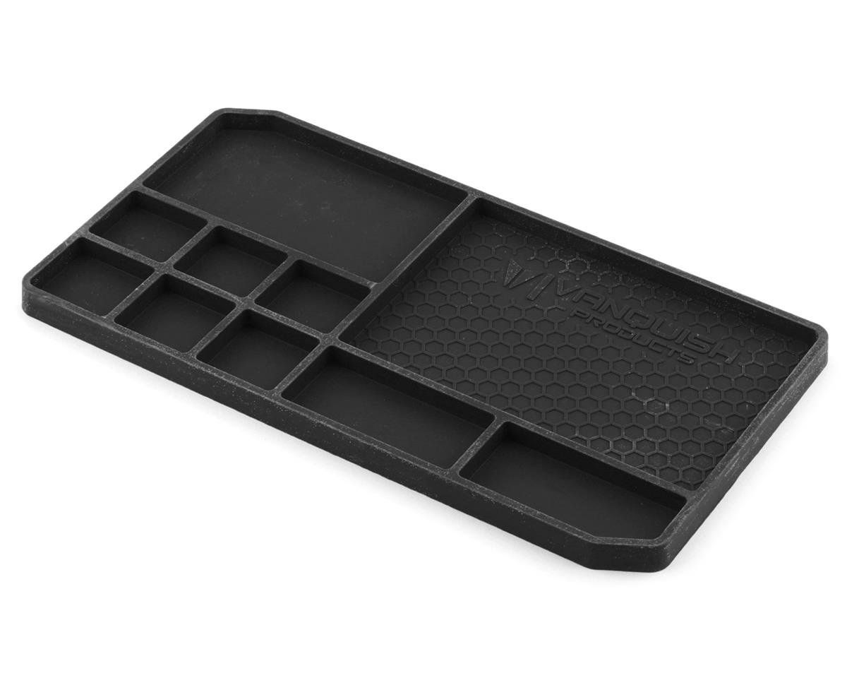#VPS10160 Vanquish Products Rubber Parts Tray (Black)