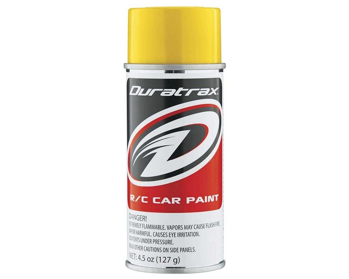 DuraTrax Polycarb Spray (Candy Yellow) (4.5oz) #DTXR4295