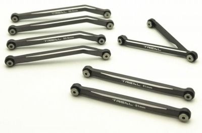 #X002Y9H0W7 Treal Aluminum 7075 High Clearance Links Set for SCX24 C-10 Jeep