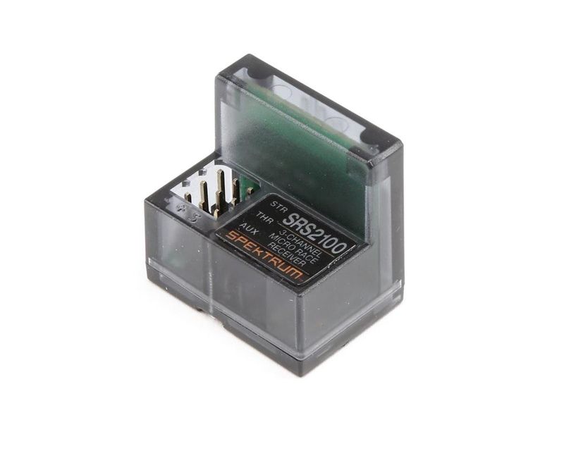 #SPMSR2100 Spektrum RC SR2100 Micro 3-Channel DSMR Race Surface Receiver w/Internal Antenna