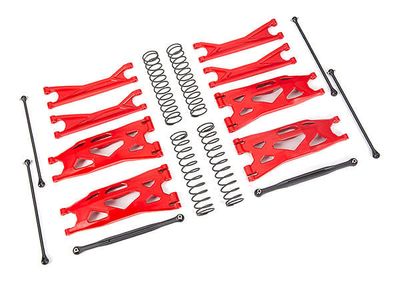 #7895R Traxxas WideMaxx Suspension Kit (Red)
