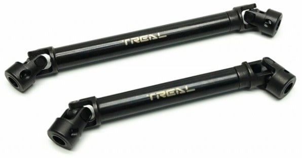 #X0031M5SD9 Treal HD Heavy Duty Steel Center Slider Driveshaft CVD 2Pcs/Set for Axial Ryft
