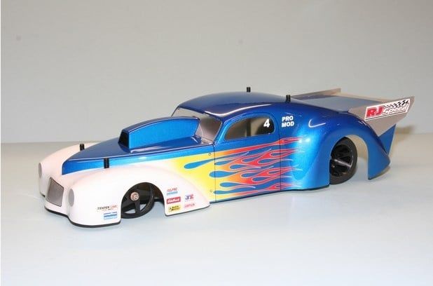 RJ Speed '41 Willys Pro Mod Body (Clear) #1020