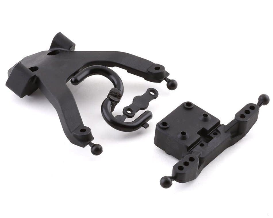 Team Associated RC10B6.3 Front Top Plate &amp; Ballstud Mount #91884