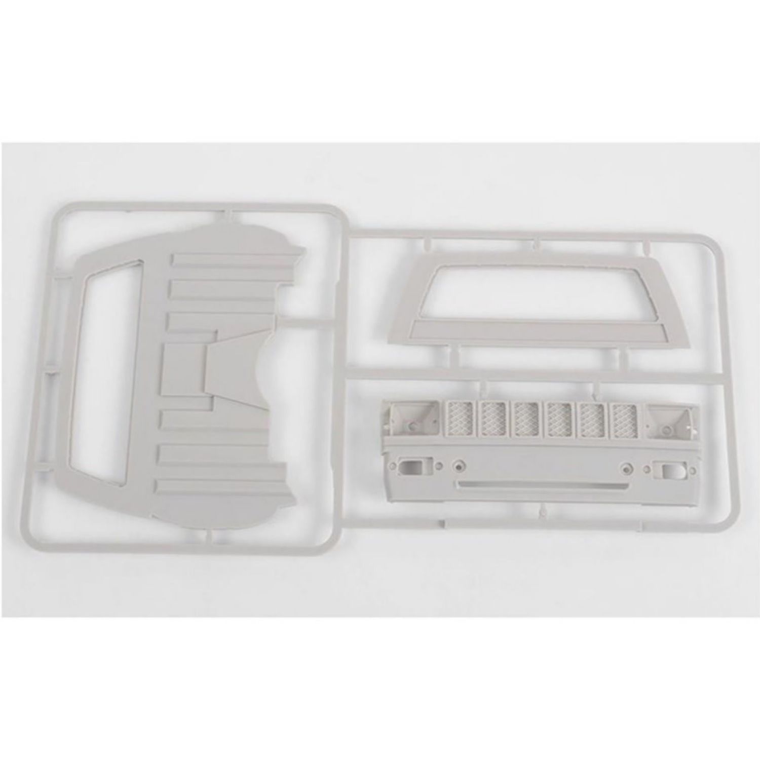 #Z-B0074 RC4WD Mojave II Cab Back Panels &amp; Grill Parts Tree (Primer Gray)