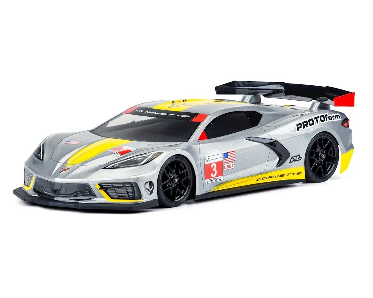 Protoform Chevrolet Corvette C8 Touring Car Body (Clear) (190mm) #1574-25