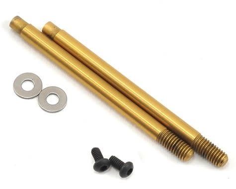 #91619 Team Associated 3x27.5mm V2 Ti-Nitride Screw Mount Shock Shaft (2)
