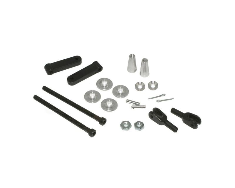 #DUB913  DuBro Heavy Duty Adjustable Control Horns (.91 &amp; Up) #913